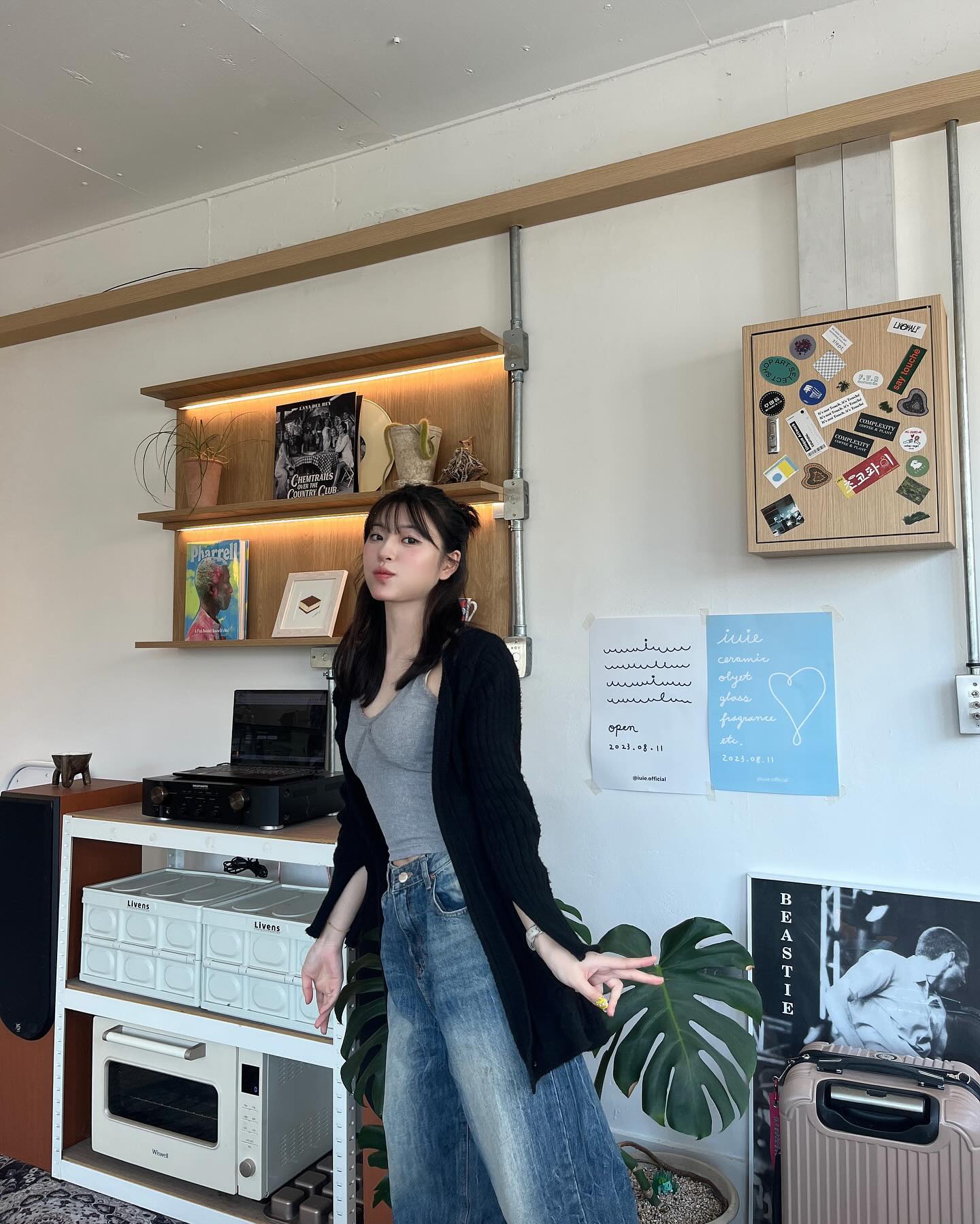 무화과 먹다가 끼절💫😵(사진이 이래 짝을지 몰라써ㅠㅠ다시올릴까?? 하다가 걍 확대해서 봐달라이말이여.. . .ㅜ대충..우엥..@)