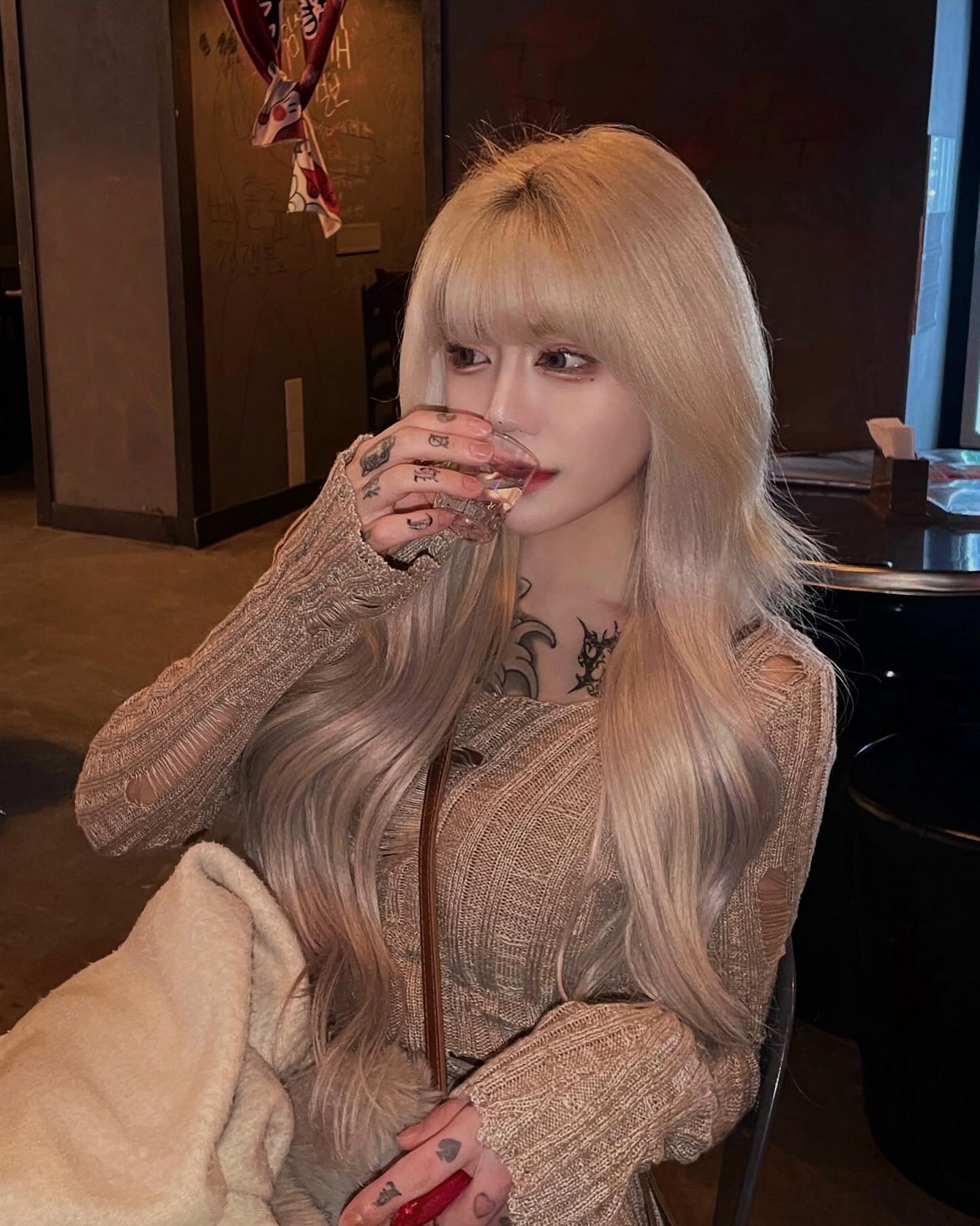안주는 필요없어~