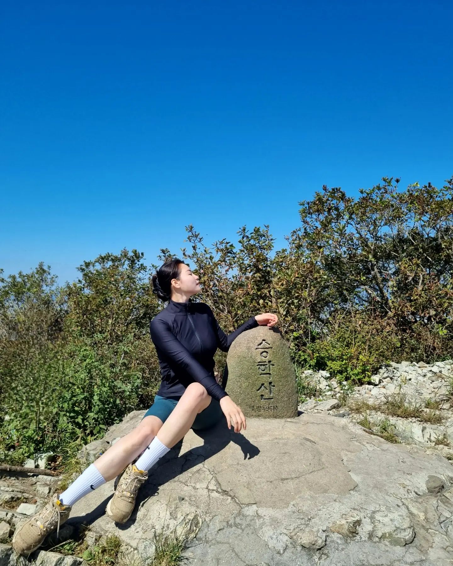 가을타나봐.🍁
.
.
.
#제주도민 #제주일상 #jeju #부산여행 #부산등산 #busan #등산하는여자 #산 #등산 #운동하는여자 #운동하는남자 #데일리 #오오티티 #셀피 #셀카 #선팔 #맞팔 #운동소통 #소통해요 #승학산