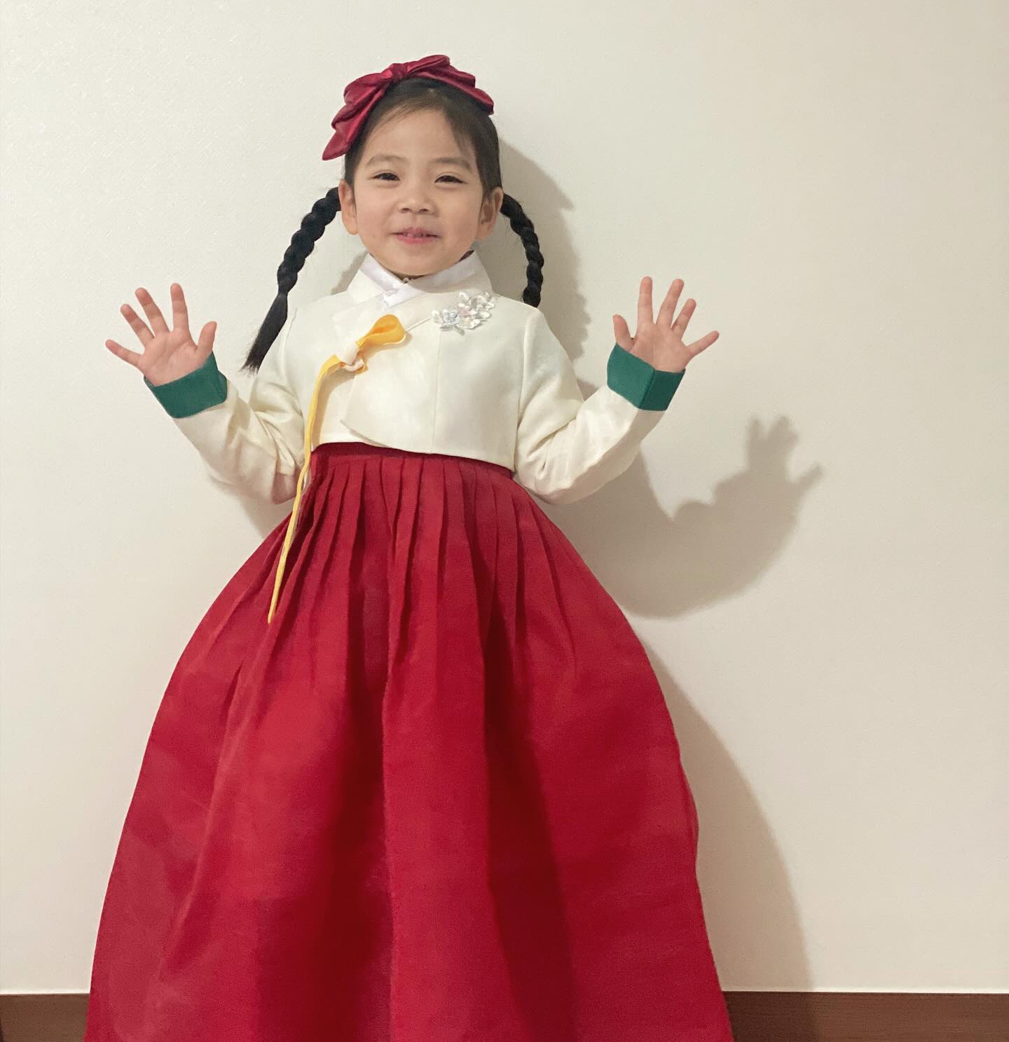 #한복

모두행복해져라 ♫ 

누가봐도 아기씨 ❤️