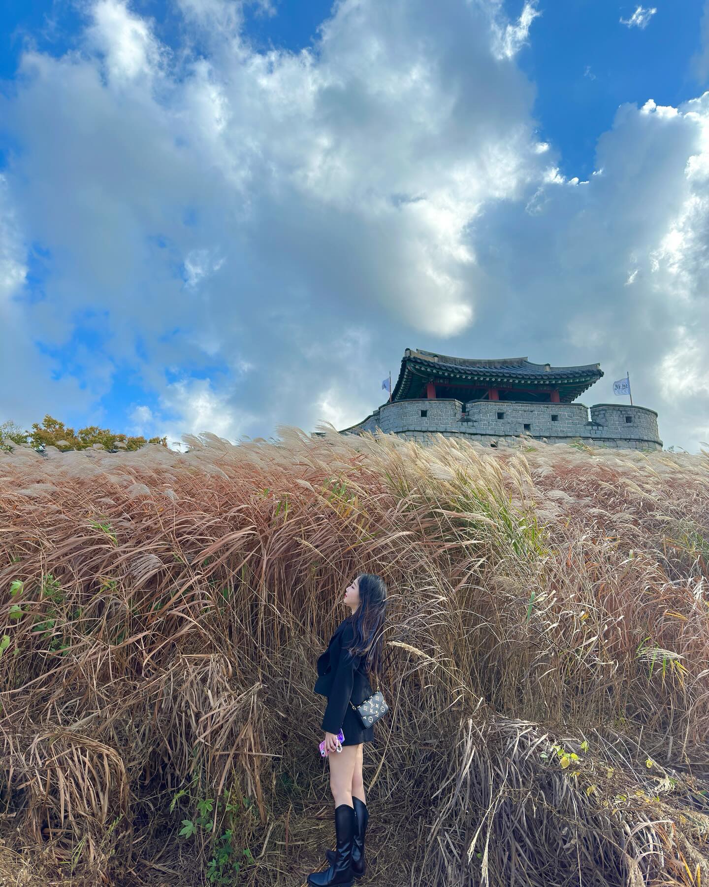 가을나들이 너무 튜워...🍂