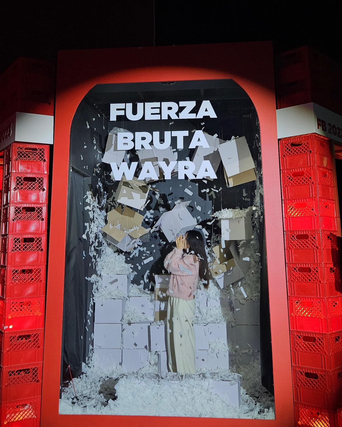 #푸에르자부르타 #fuerzabruta 
너무 신났던 공연 막바지에라도 봐서 다행이다 헤헤♥️