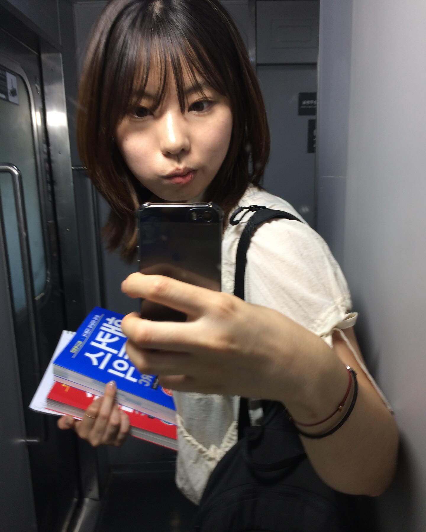 기차에서 거샷 찍기~ 나집갈랭