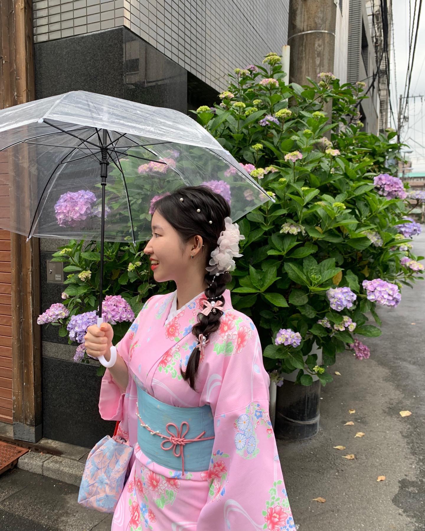 비오는 아사쿠사☔️
물난리 오히려 조아~👘🌸🎀💗