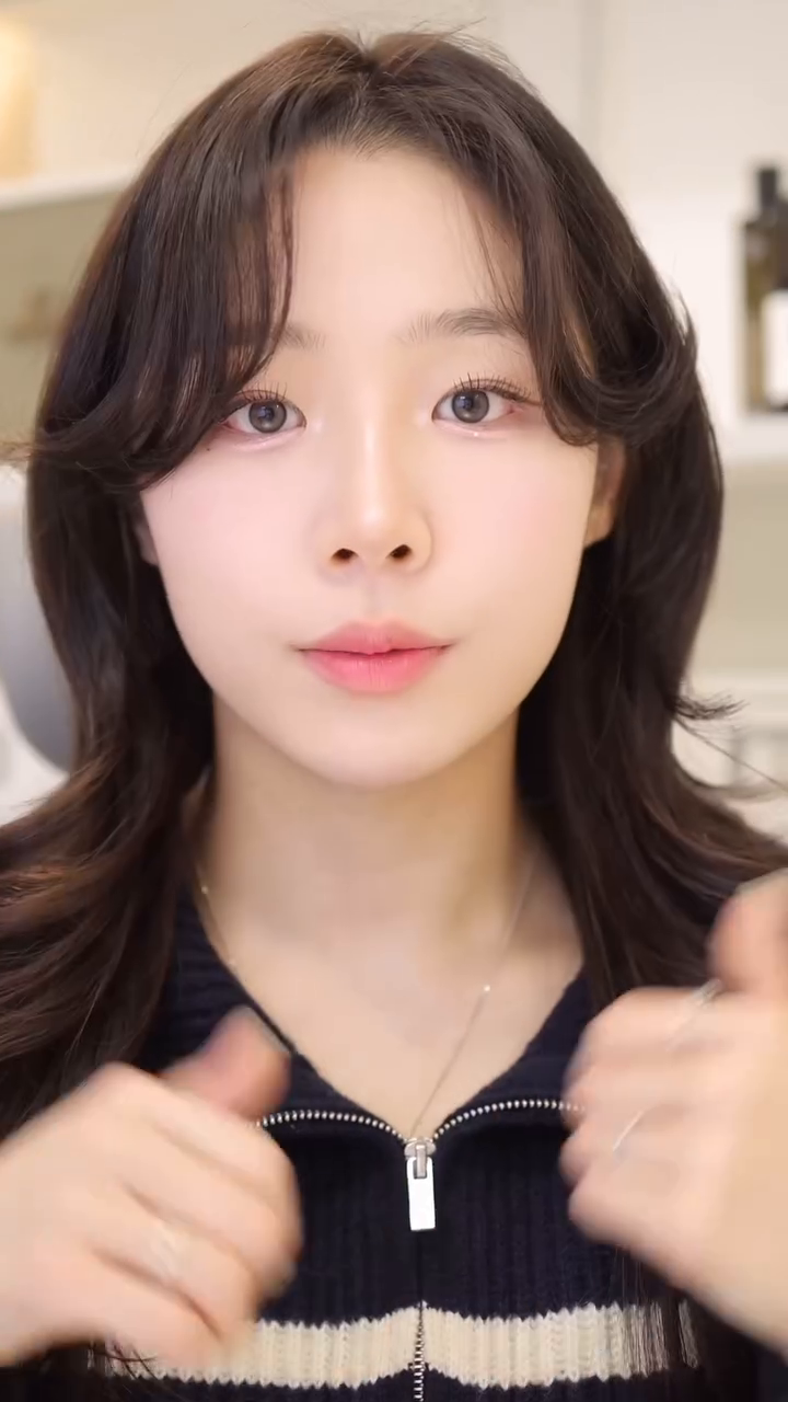 1분만에 7배 예뻐지는 여신 앞머리 하는 법💕