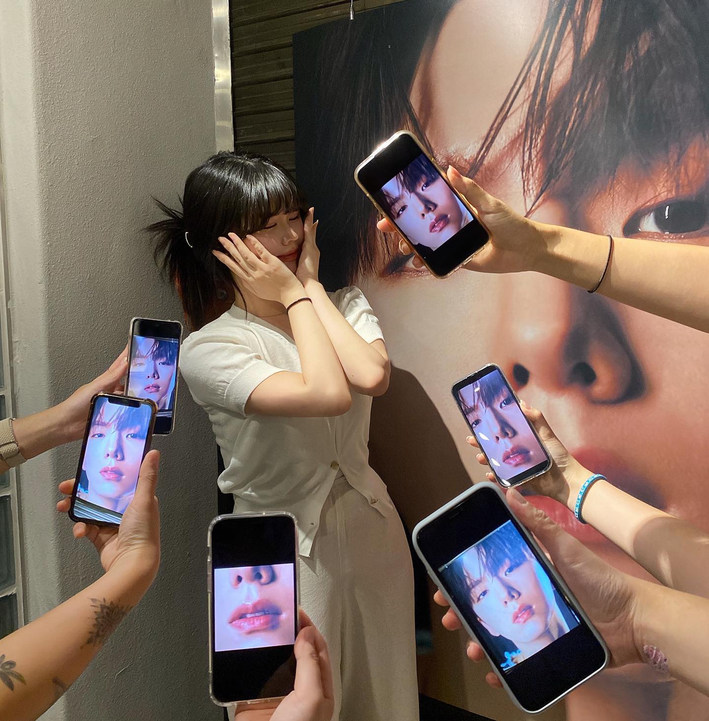 요즘 mz들은 이렇게 찍는 거라며 ಇ( ˵ᐛ ˵)ಇ
