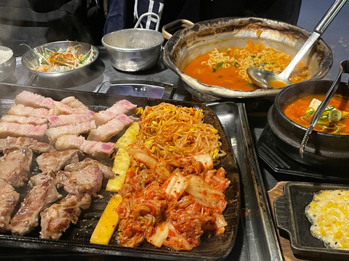 제주 시청 현지인 고기 맛집 | 산적