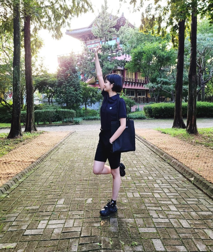 지쿤 리사이클 에코백 친환경소재 GEECOON가방 데일리룩과 최강조합 스타일링