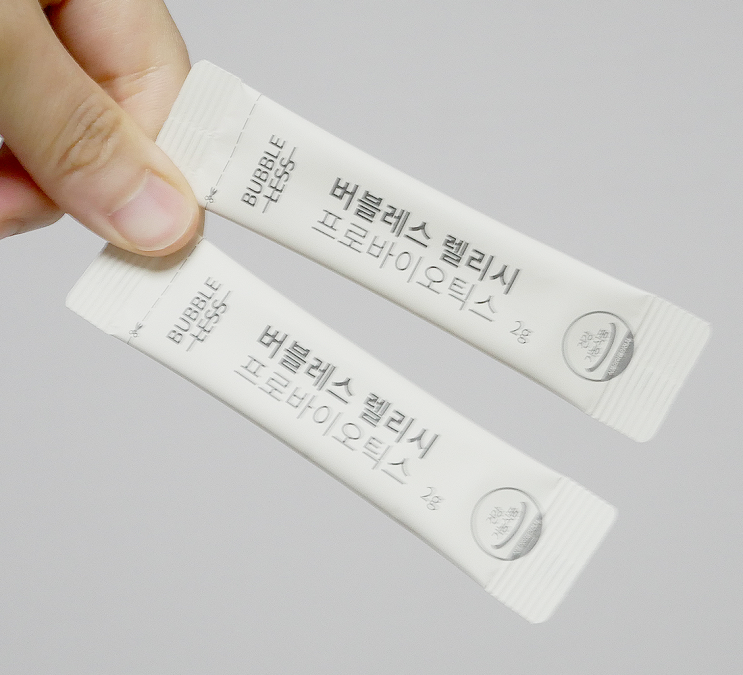 버블레스 렐리시 프로바이오틱스 내가 매일 아침 간단하게 챙겨먹는 질 유산균 유래 유산균