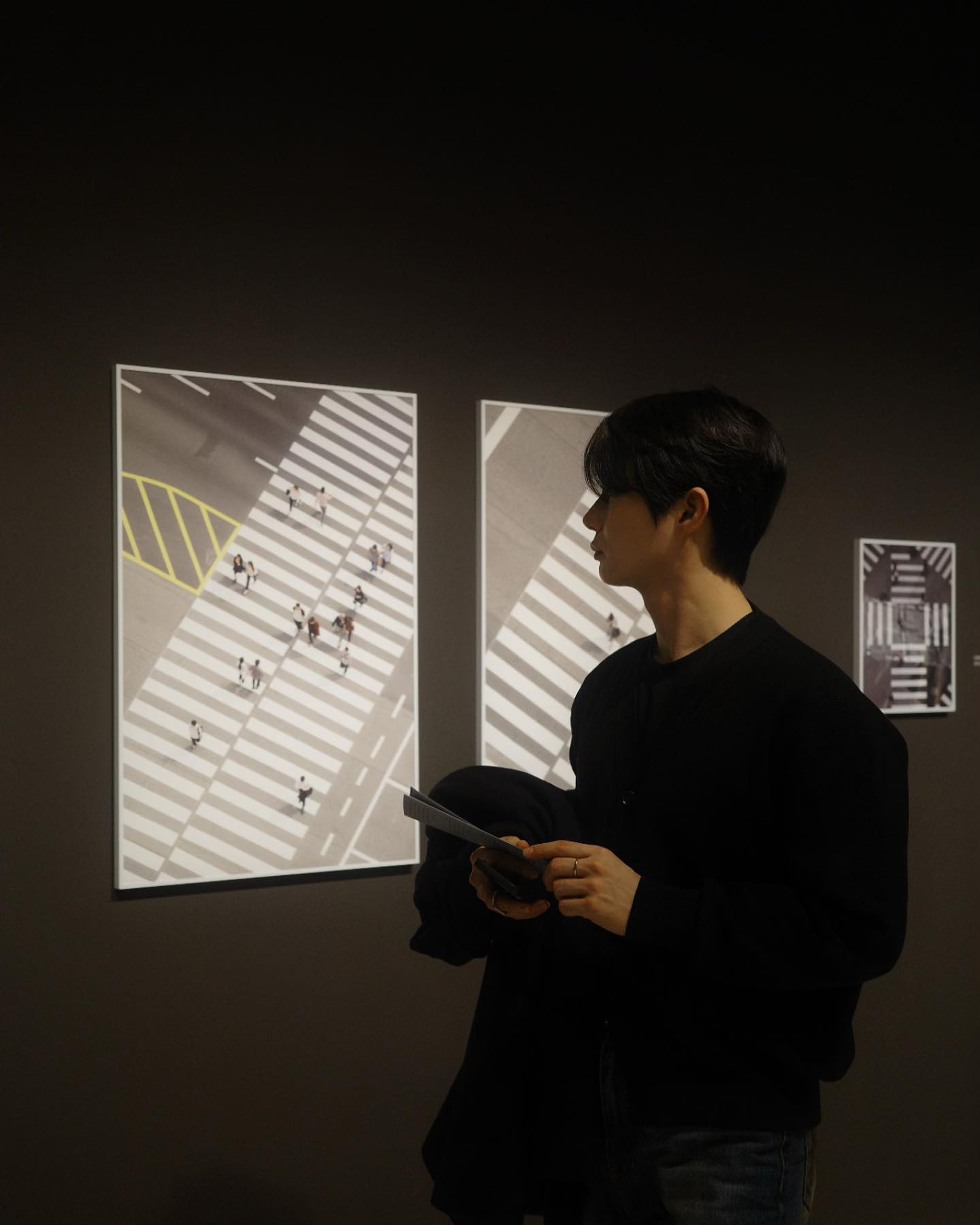 정면 못보는 병