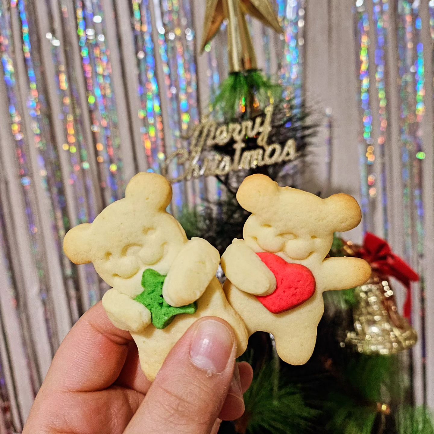 카페쇼에서 데려온 버터 듬뿍 넣고 만든 곰돌이🐻🐾🍪