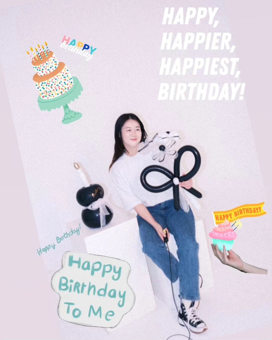생일맞이 사진기록 📷 
별 생각없이 갔는데 생각보다 매우 신났던 셀프촬영 🎶 
머리 못감아서 레게 머리 같지만 너무 즐거웠다 ㅋㅋㅋㅋㅋㅋㅋ
또 놀자 🤍 s___jiiin_ ___________5101 🤍 

#생일 #기록 #우리끼리신난 #생일파티
#셀프촬영 #셀프사진관 #사진 #연희스튜디오