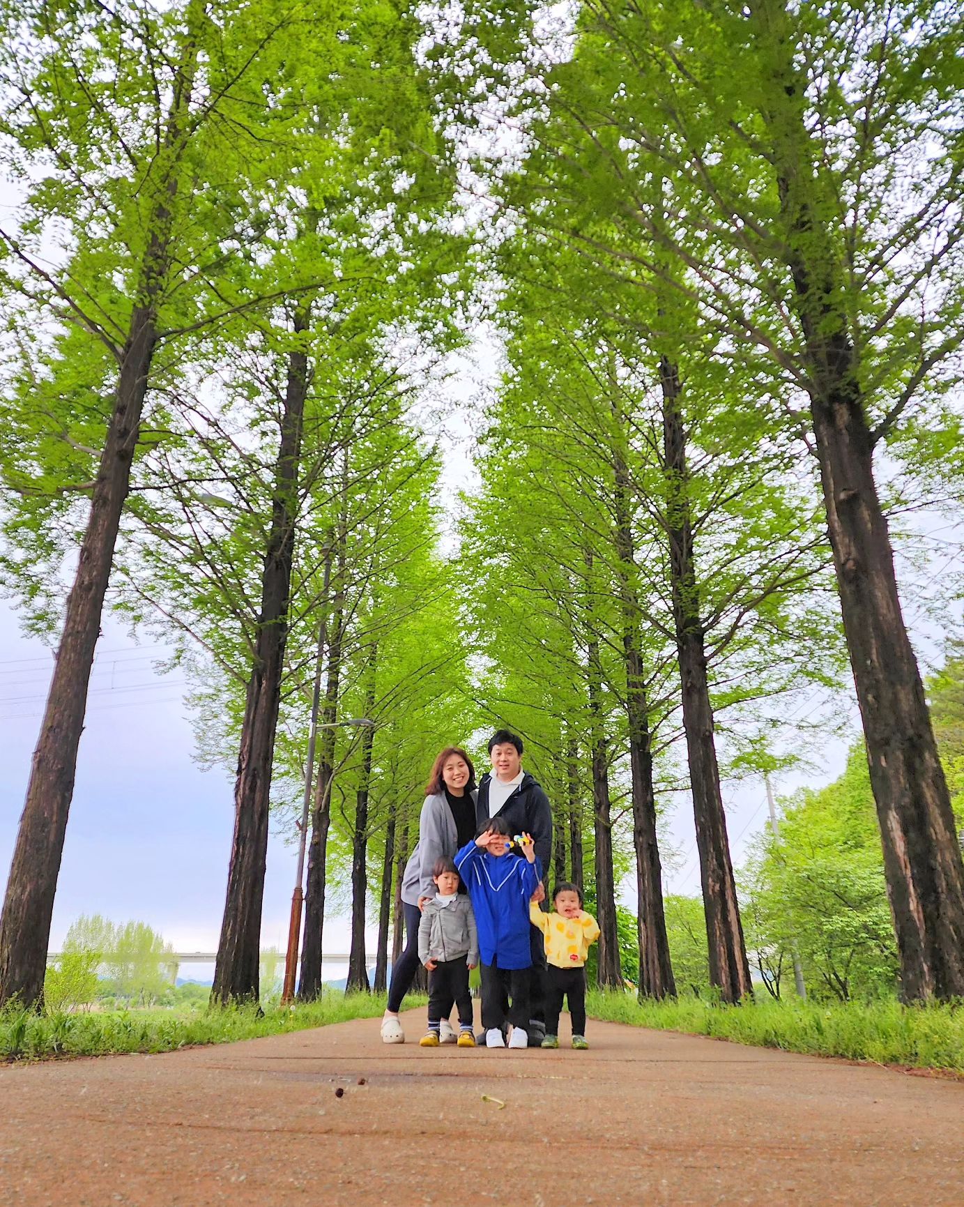 🌳🌳🌳

메타세콰이어길,
우리가족사랑해♡
.
.
.
#공주여행 #가족여행 #주말여행
#메타세콰이어길 #초록초록해
#다섯가족 #가족사진
#콩콩콩가족