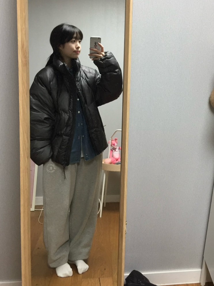 산산기어 푸퍼 자켓 puffer jacket 겨울 패딩 추천