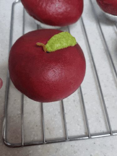 [미니오븐제빵/사과빵]황금사과와 크림치즈가 듬뿍 사과빵🍎