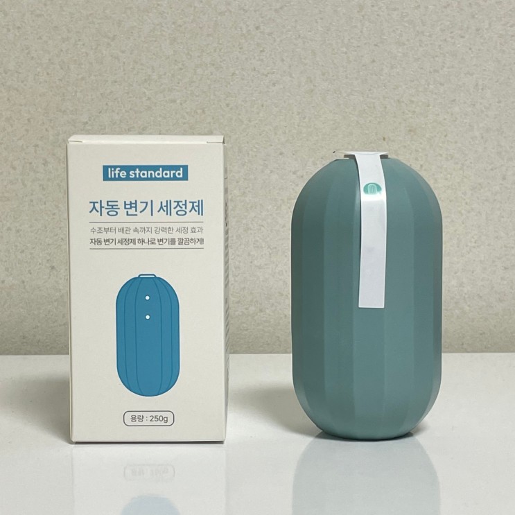 이젠 쉽게 하자 변기청소 라이프스탠다드 퐁당 변기 세정제