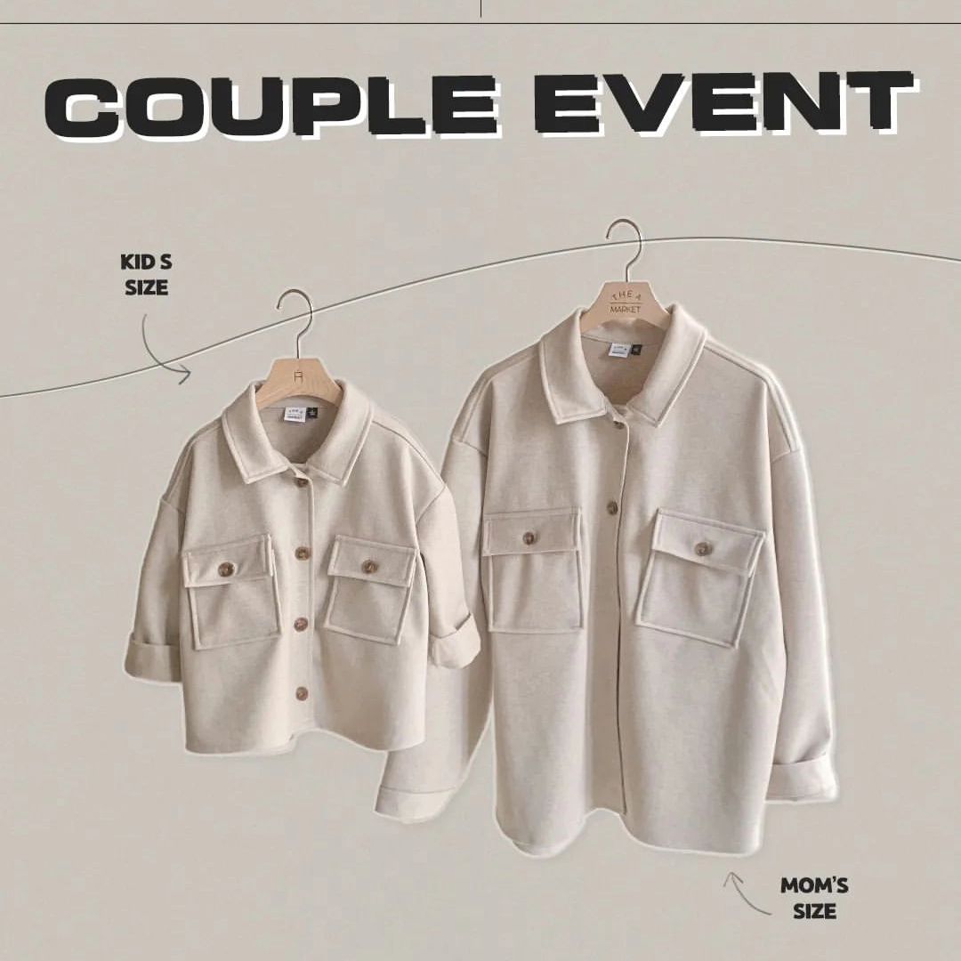 #리그램 - amarket_thea by get_regrammer
.
Mom&kid Couple Event💕

아이 사이즈(100, S)부터 어른 사이즈(170, kid-Adult)까지 있는
더에이가 특별한 이벤트로 돌아왔어요😎

이벤트는 바로, 커플 이벤트!
키덜트 사이즈까지 있는 더에이의 매력을
한층 더 체감할 수 있는 이벤트가 될 것 같아,
준비하게 되었어요!

한번쯤 꿈꿔본 아이와 함께 똑같은 옷 입어보기...👕
에이트 분들의 로망을 에이마켓에서 이뤄드립니다!

해당 피드 댓글에 손만 들어주면 이벤트 참여 완료!
댓글 남겨주신 분들 중 세 분을 추첨하여
더에이 제품 중 원하시는 제품 하나를 커플옷(아이사이즈x엄마사이즈)으로 드립니다!
당첨 발표 후 당첨되신 분들은 피드로 인증샷 꼬옥꼭 해주기로 약속!😍 

한 에이트 분께서 커플옷 관련된 이야기를 해주셔서
특별히 준비하게 된 이벤트예요😘
많은 애정과 적극적인 관심 늘 감사드리며
에이트 분들, 이번 이벤트도 많은 참여 부탁드립니다!💕

✔이벤트 참여방법
- 해당 피드 댓글에 손 들어주기(🙋‍♀️🤚👩‍👦👨‍👧‍👧)
- 에이마켓 팔로우는 필수! 리그램(피드,스토리)을 하거나 
  친구 태그까지 해주시면 확률이 쭉쭉~↗

✔이벤트 일시
- 23.12.14(Thu)-12.18(Mon)

✔당첨자 발표
- 23.12.19(Tue)
- 당첨 후 태그 포함 인증샷 필수! 잘 부탁드립니다😘

#더에이 #에이마켓 #커플이벤트