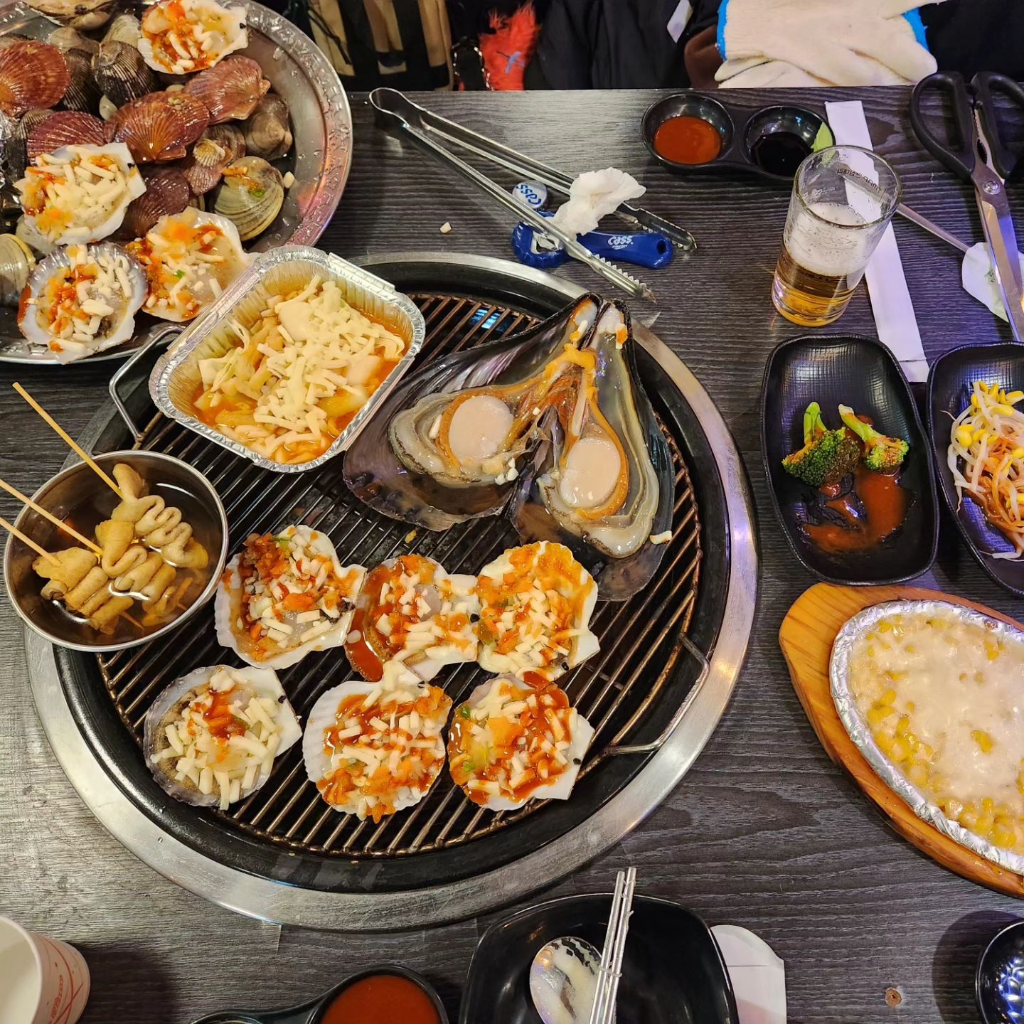 #조개구이🐚 #랍스타 #핵꿀맛👍 
#인천하면을왕리지 #을왕리하면조개구이 
#주기적으로먹어줘야함 #조개구이팟