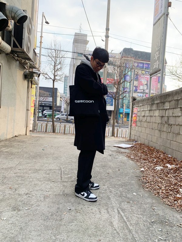 지쿤 리사이클 재활용소재 에코백 / 탄탄하고 흐트럼없는 소재! 좋다 좋아