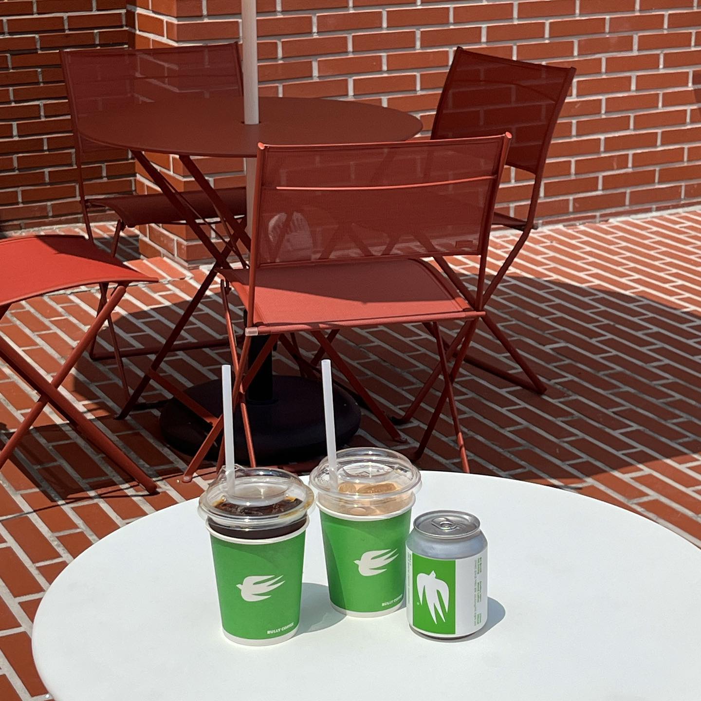 뜨거운 여름, 가창 룰리 💚
여전히 맛있는 커피 ㅎ_ㅎ 
나도 인증샷 ✌🏻