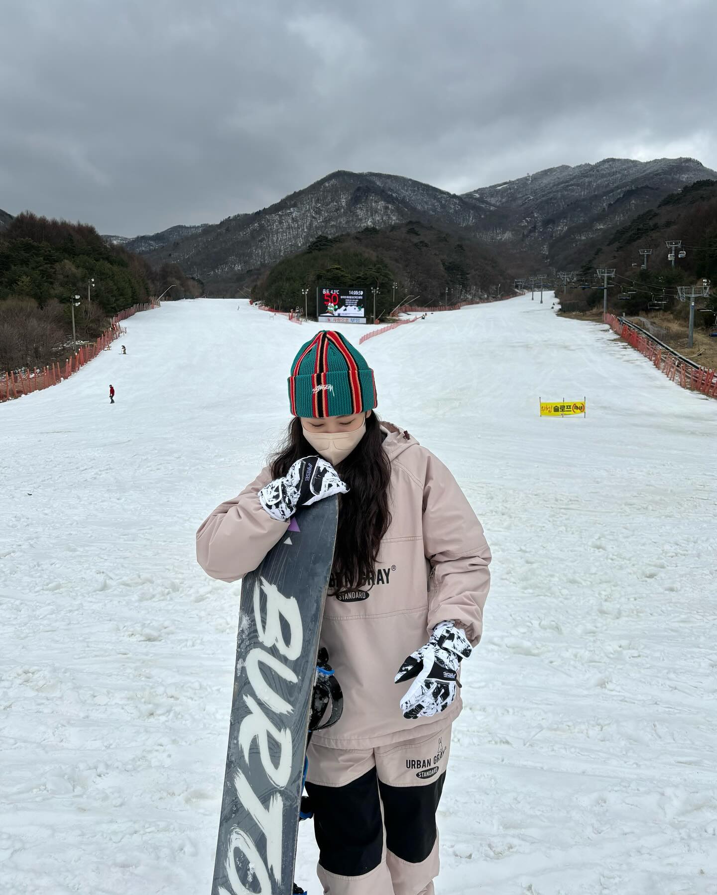 보드 막차 성공적 🏂