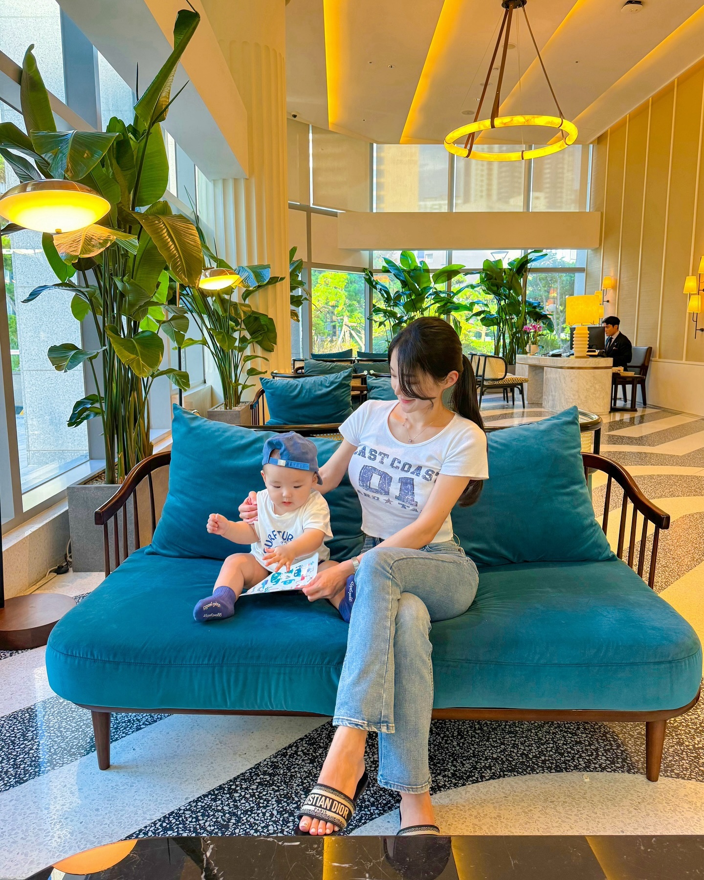 러블리랑 옷 맞춰입기👩🏻👶🏻💙
돌잔치 준비완료🫶
