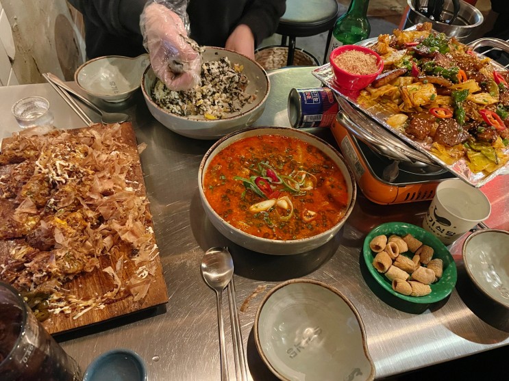 우기식당, 잠실포차느낌이 물씬나는 껍데기항정 방이동맛집 추천