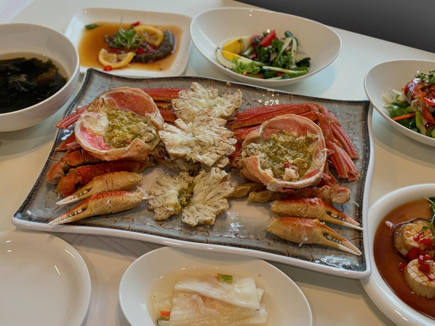 모두 행복해지는 맛! 🤗🦀

#대전대게 #대전킹크랩 #대전외식 #유성맛집 #봉명동맛집 #대전회식장소 #대전맛집 #유성대게 #어서오시게 #대전어서오시게