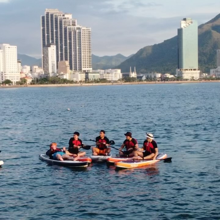 드래곤보트 대회 트레이닝은 아마 이때부터?🐲