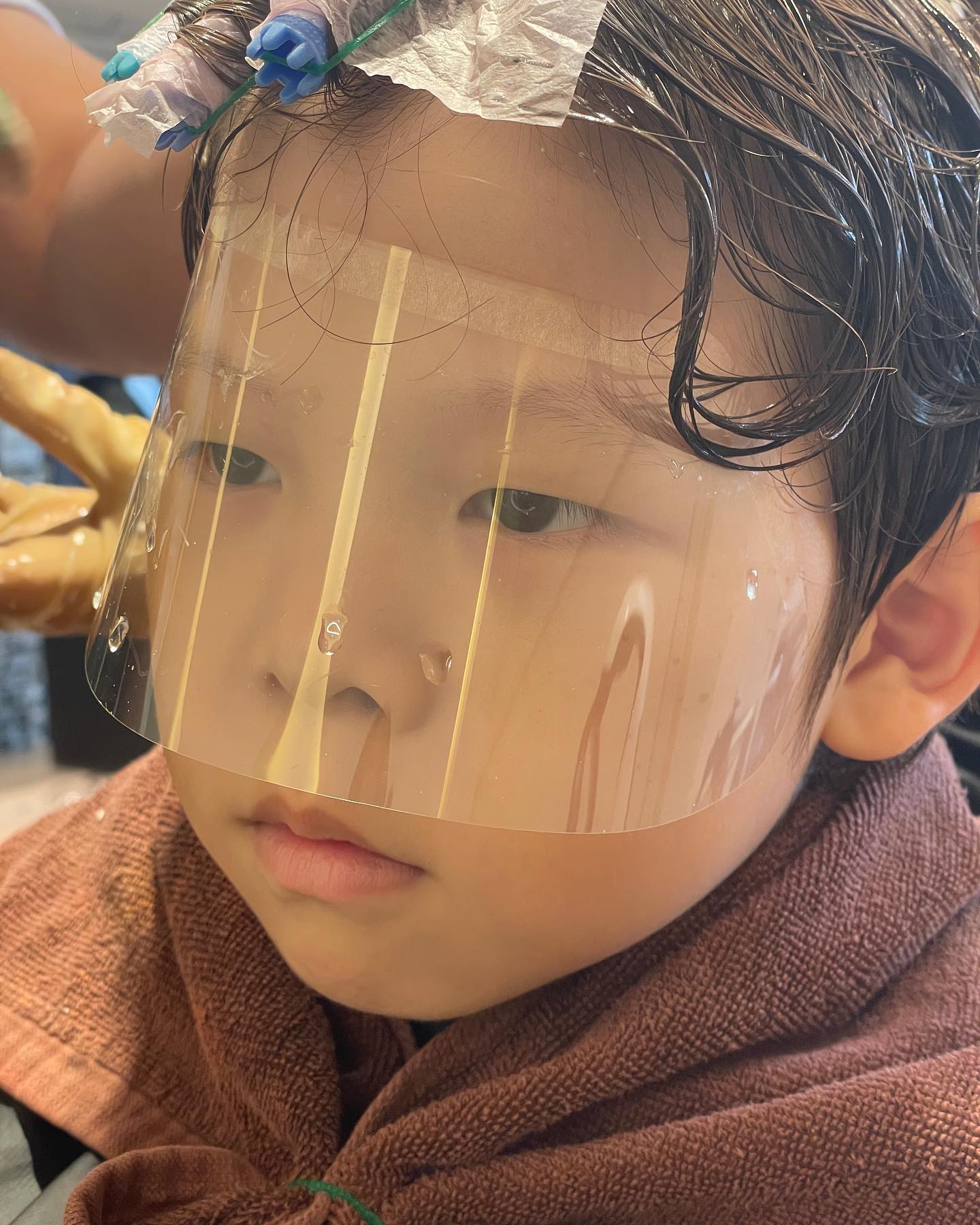 오빠 오늘 펌한다