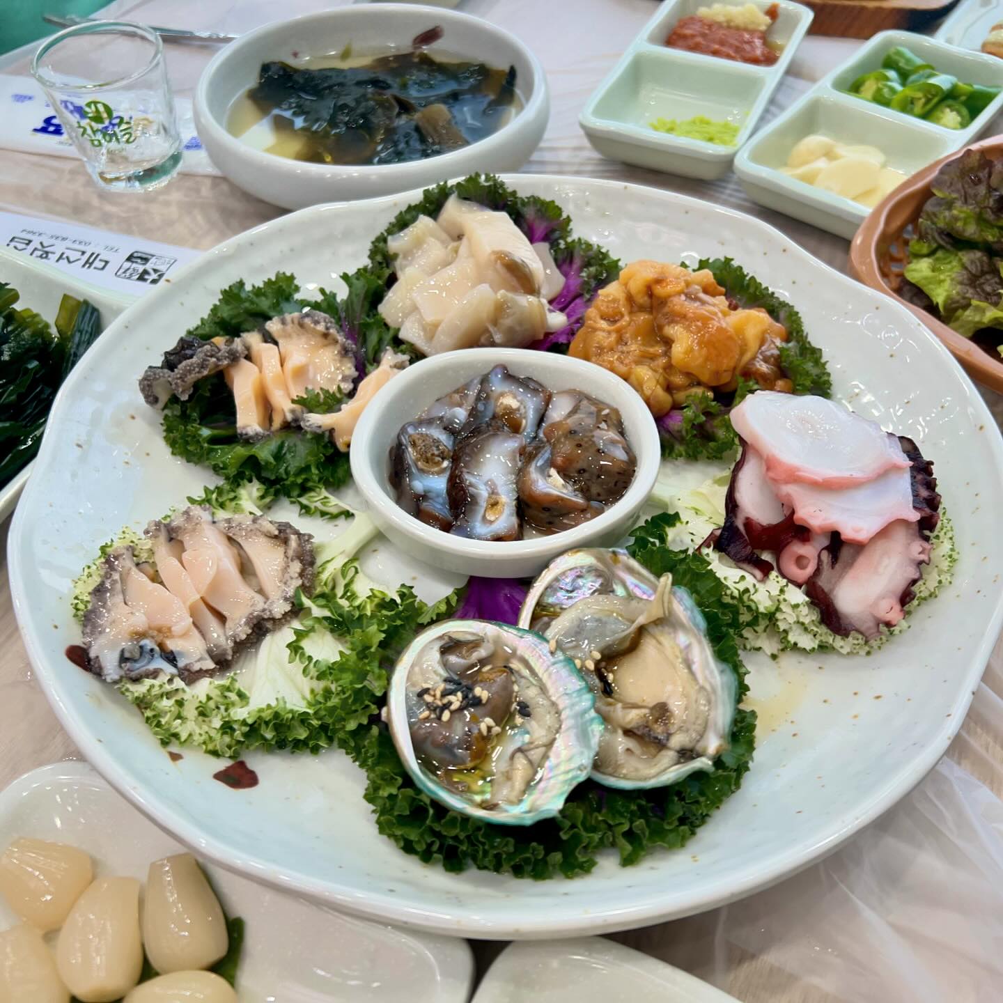 #대선횟집 #속초맛집 #속초횟집 #속초대게 #속초아기랑 #속초여행 #영금정맛집 #동명항맛집 #세트메뉴 #전복 #물회 #먹스타그램 #맞팔해요 #좋아요

속초 동명항 맛집 대선횟집 😆💖 오션뷰가 너무 멋지고 직원들도 친절! 아기의자 있음! 건물을 통으로 사용해서 창가자리에 앉으면 바다랑 영금정을 감상하면서 식사할 수 있다 🥰💕 촉촉한 대게찜이랑 모듬회랑 시원한 맥쥬랑 맛있게 잘먹었습니당🌷💛 2차는 친한 형님네서 피자먹으면서 앵무새 구경 🤭🧡 애완용 새도 귀엽구나 큐티 사랑쨩 ㅋ̤̫ㅋ̆̈ 

🔎대선횟집
강원 속초시 영랑해안길 12 속초시 동명동 1-194