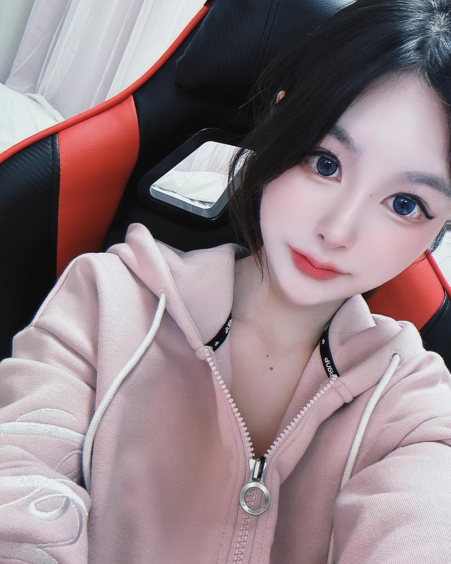 딸기우유색 후드집업 세트 겟( ˘ ³˘)♥︎🍓💕