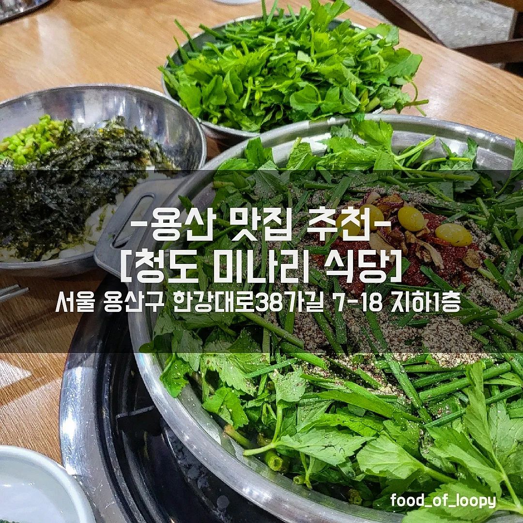 #협찬 #용산맛집 #청도미나리식당
서울 용산구 한강대로38가길 7-18 지하1층 

미나리오리전골 반마리 36,000원
왕만두 4개 7,000원 

☞ 리뷰
비오는날 요즘 핫한 신용산에서
뜨끈뜨끈한게 땡겨서 방문
저번에 왔을땐 없었는데
오리전골과 오리불고기가 새로 출시됐길래
오리전골 반마리와 만두 주문!
역시 청도미나리 답게
미나리가 산처럼쌓아서 나옴😄
진한 국물에 향긋한 미나리 듬뿍 넣어서 먹으니
넘나.. 꿀맛에 전날 술도 안먹었는데 해장되는맛
바로 맥주 하나 주문해서 시원하게 한잔했음
만두도 알차게 고기반 김치반으로 주문했는데
속이 꽉찬 만두가 넘나 맛났다능..
마지막은 역시 탄수화물!
칼국수 야무지게 먹은다음에
볶음밥으로.. 마무리.. 배터져도 먹어야함
건강한 맛이 땡길때 넘나 추천😍😍

#신용산맛집 #신용산핫플 #용산핫플 #용산다이어트맛집 #용산오리전골 #용산건강식 #용산모임 #용산모임장소 #신용산역맛집 #신용산역샤브샤브 #오리전골맛집 #미나리맛집 #용산미나리 #용산역샤브샤브 #신용산역모임 #신용산역모임장소 #루피_용산