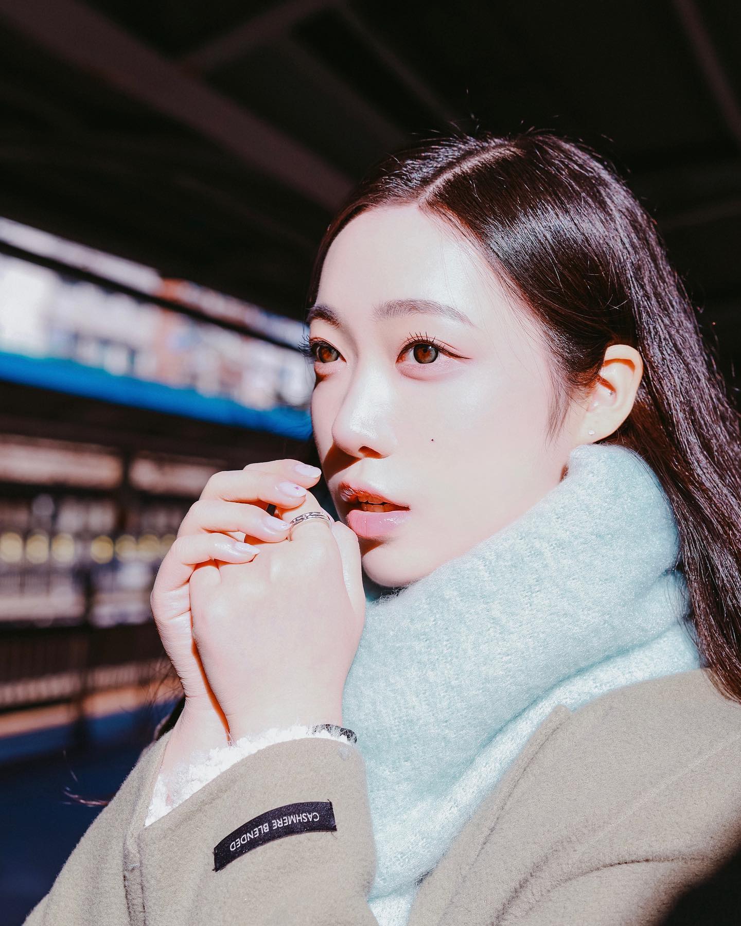 추웠지만 해가 예뻤던 날 ! ☁︎︎*.