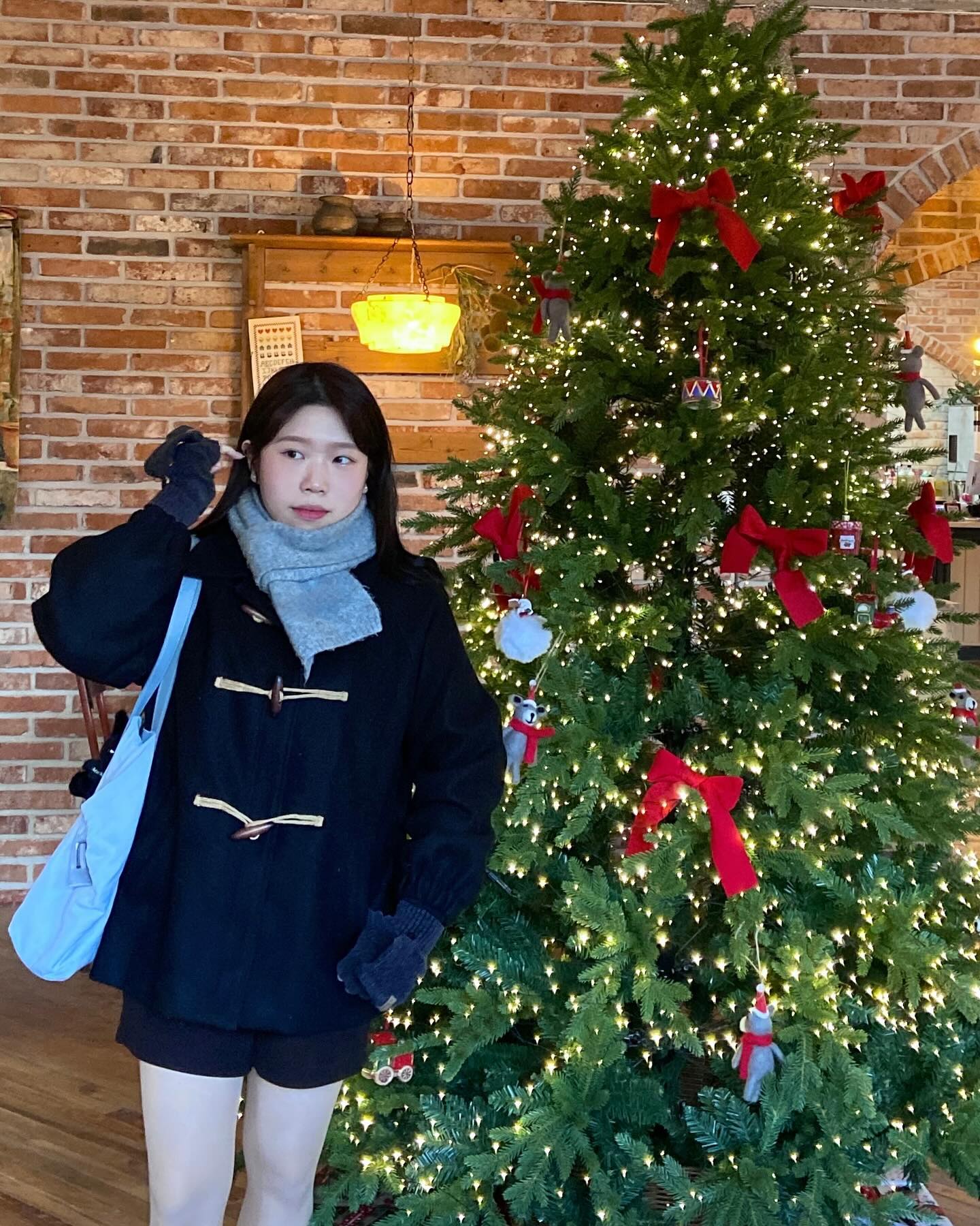오늘도 이쁜 트리랑 곰돌이까지 귀여운거 한가득 ♥🎄
트리 도장깨기 ing ~*✧･ﾟ