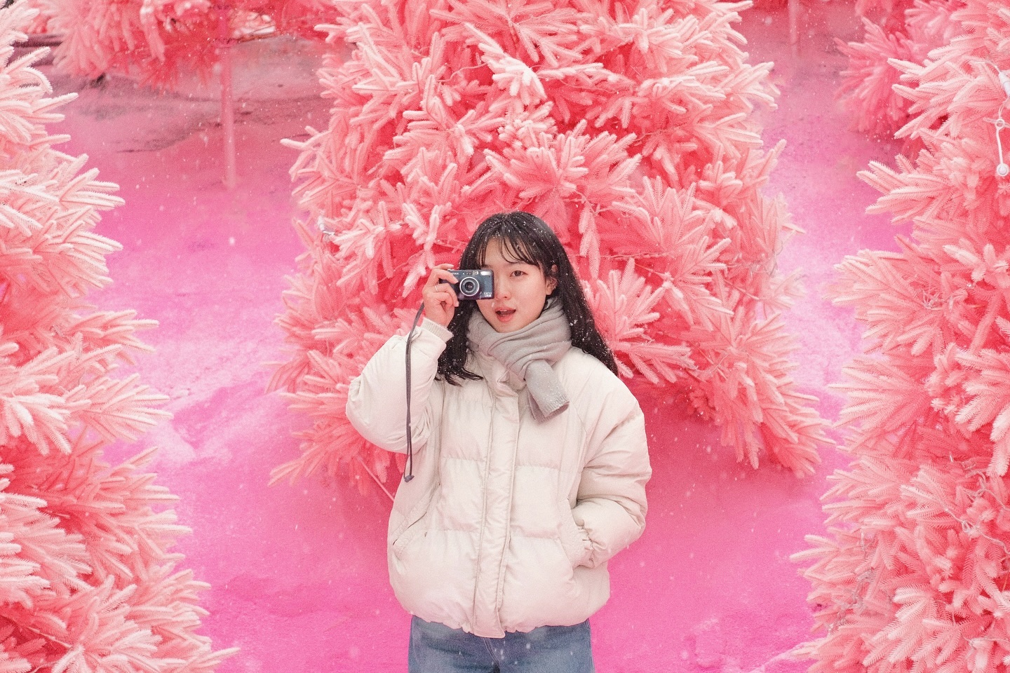 💜💖#핑크모래