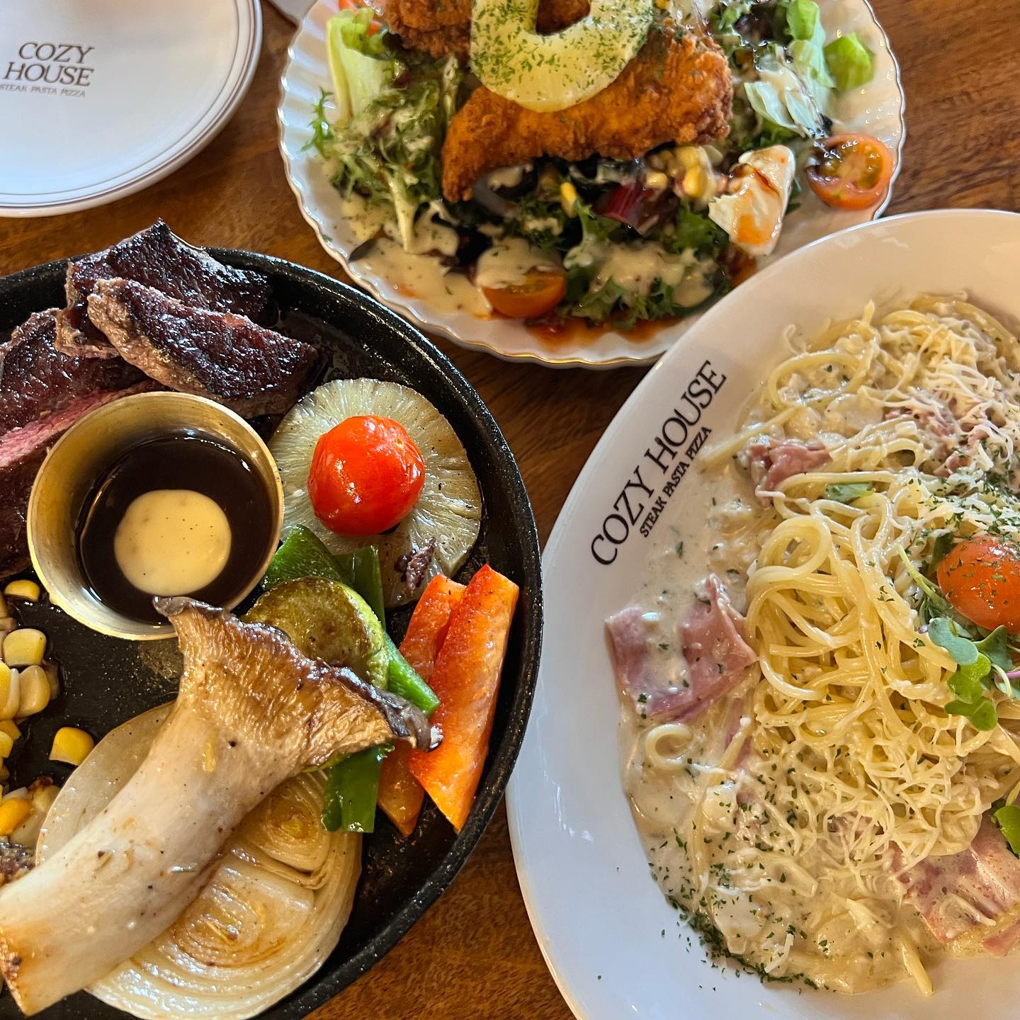 🍒
#코지하우스 #장성동맛집
  재혀니와 만남🥰
작고 소중한 아이 너무 귀여워❤️

같이 #점심메뉴 가득 시켜 먹고
  재혀니 재롱 보며 간만에 만나
이런저런 이야기하며 시간 보낸날