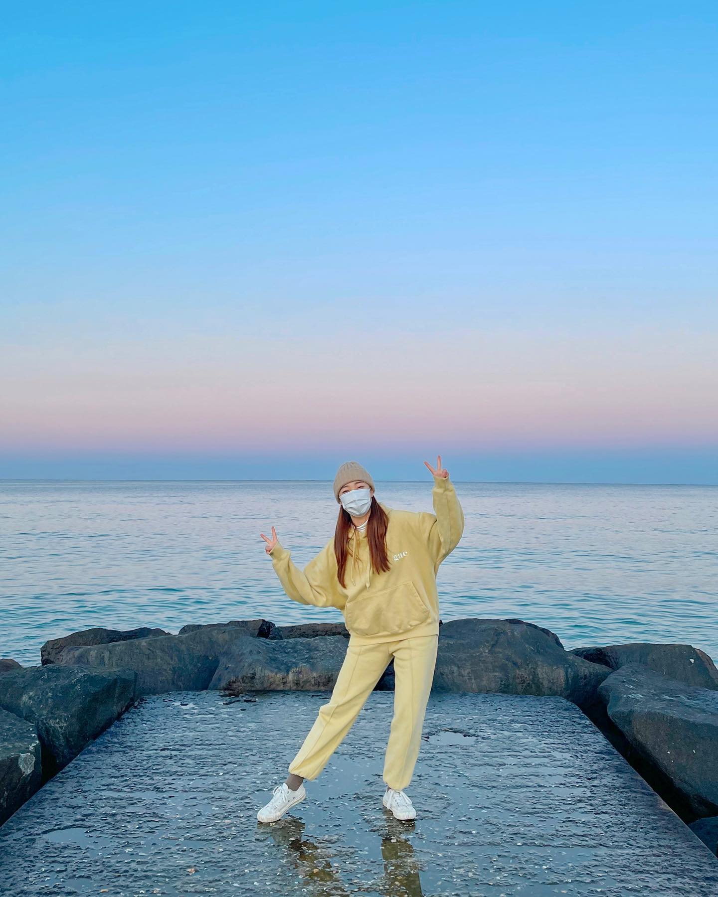 🐷
노란색 계란말이 씰룩씰룩

#강릉여행 #영진해변 #도깨비촬영지
