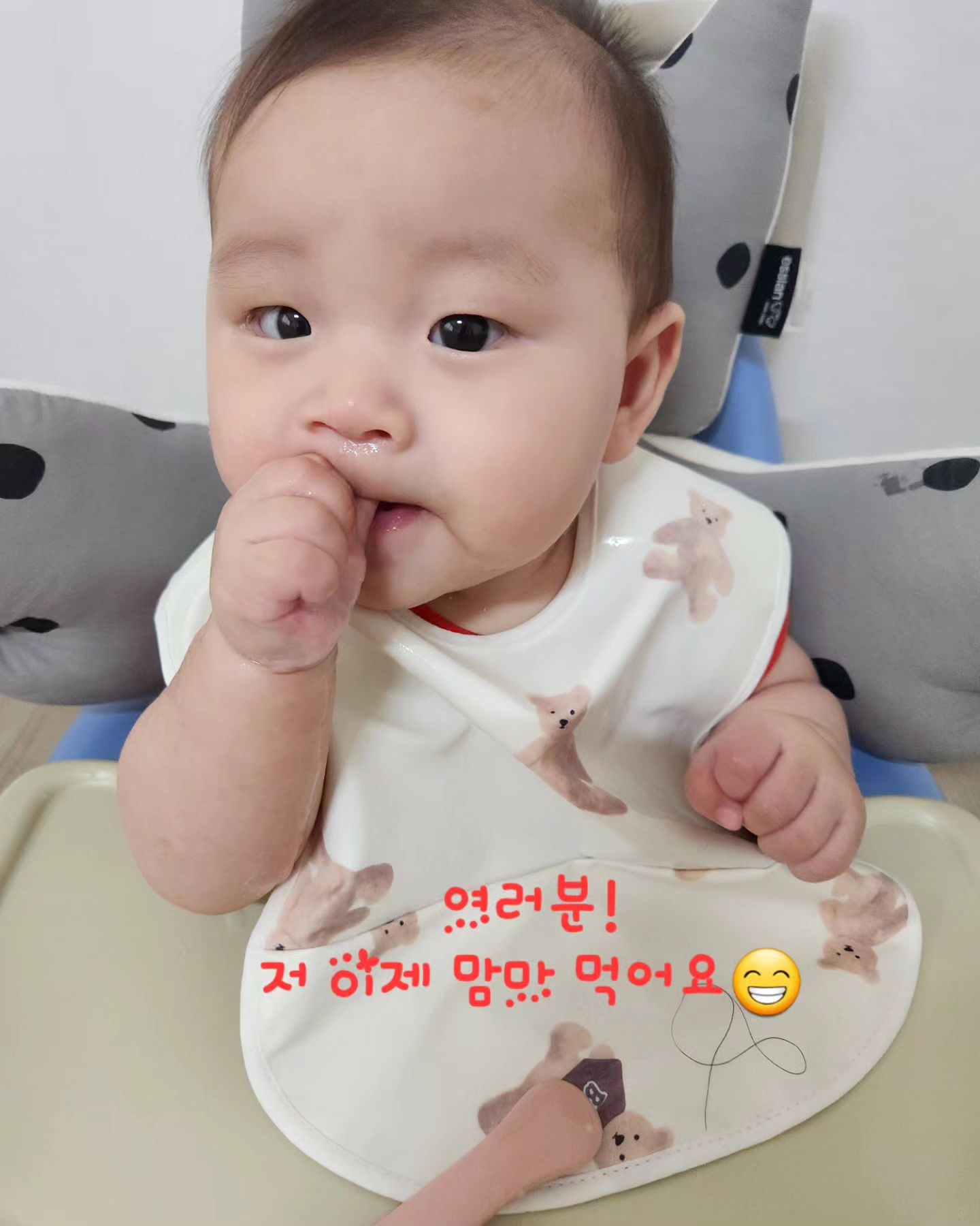 #주엘이이유식시작

주엘이는 제법 잘 앉고 우리가 먹을때 반응을 보이기 시작해서 이유식을 시작했어요^^

#쌀미음 시작으로 열심히 먹어주는 주엘이 감동이에요^^

9년만에 이유식 시작!
저 왜 백지가 된거죠?
이엘이때는 어떻게 했는지🤪🤪🤪 
수유텀에 이유식 시간 맞추고 목욕시간 맞추고 나니 하루가 그냥 지나가더라구요~

육아맘들 다시 한번 존경합니다👍

.
.
.
.
.
.

#주엘그램 #이유식시작 #20240710 #167일 #쌀미음 #초기이유식 #24년생아기 #5개월아기 #6개월아기 #8살차이형제 #아들맘 #들들맘 #늦둥이육아 #육아소통
