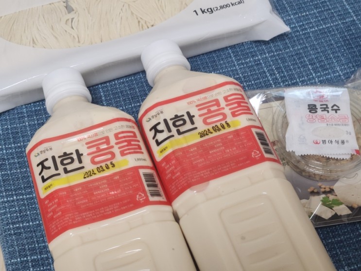 콩물 효능 진하고 걸죽한 콩국 맛집 경상두부