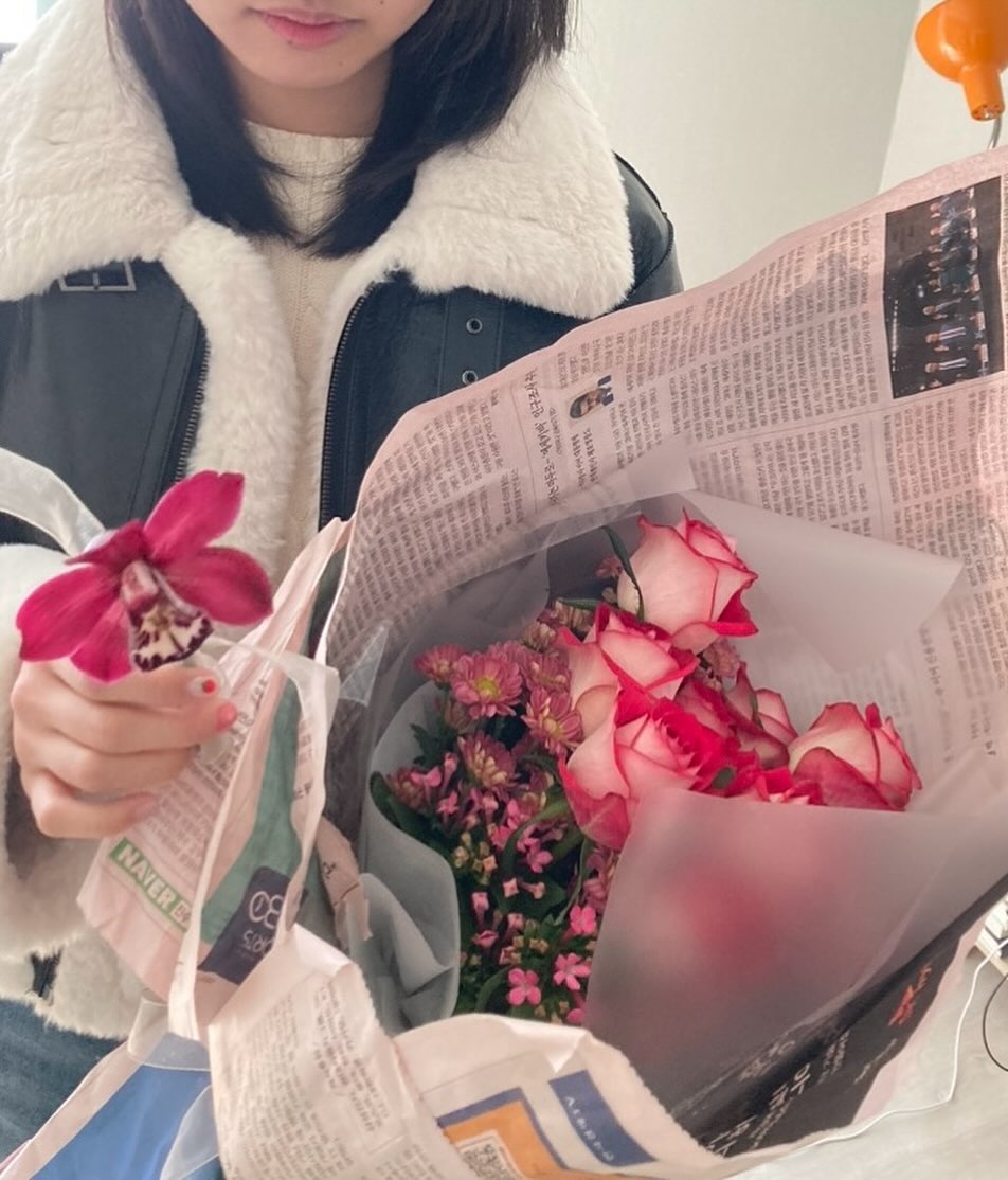 이모랑 같이 만든••💐