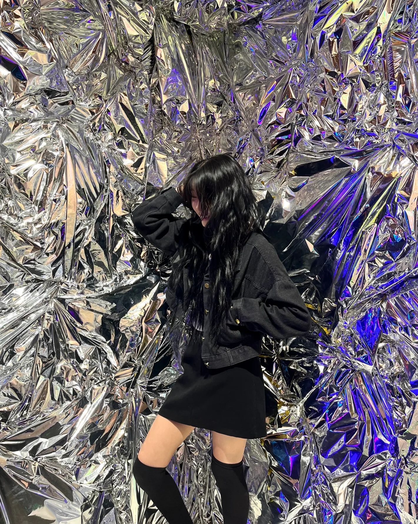 🖤

#흑청자켓코디 #흑청 #ootb