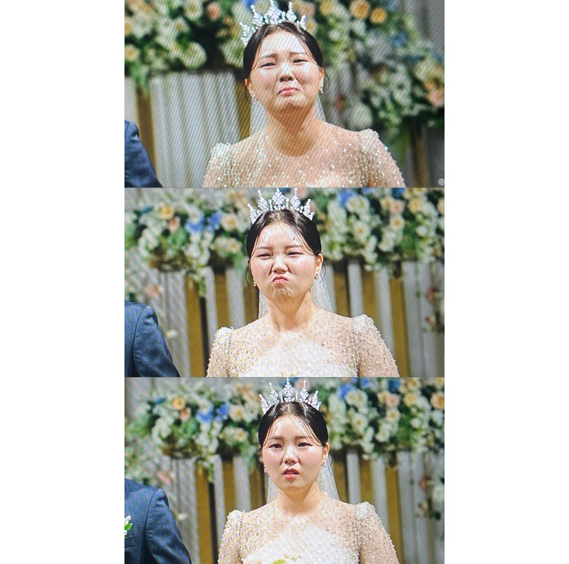결혼식 레전드 웃긴짤.
밈으로 써도 되겠는걸 :)