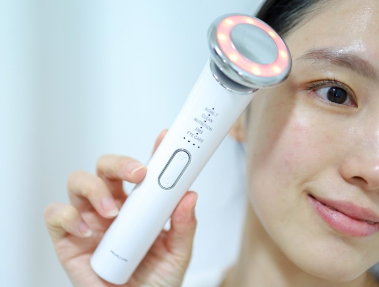 여드름 건성 피부관리 고주파 갈바닉 마사지기 펄케어 사용법