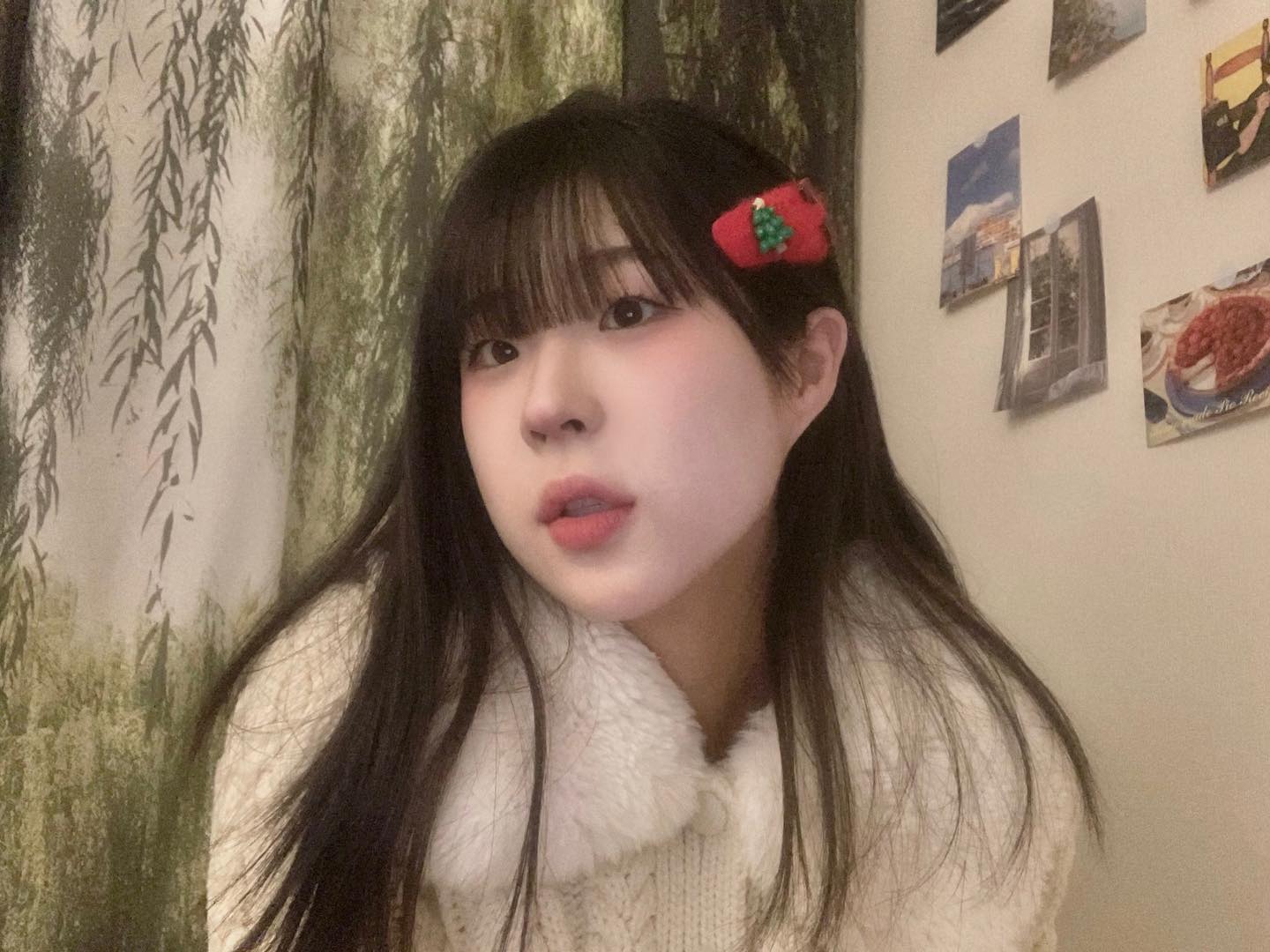 이마가 넘 시려워서 앞머리 못기르겟서요