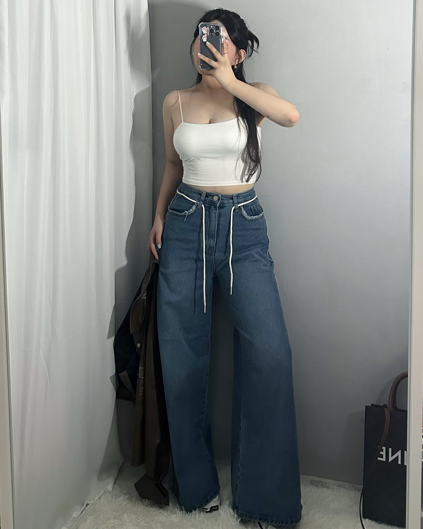 오랜만에 마음에 드는 데님 🤎