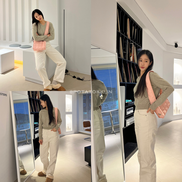 아가타 미니퀼팅백 크로스백 추천