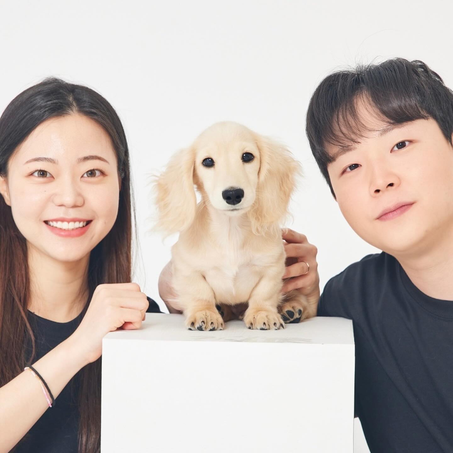 두쪽이와 함께힌 첫 스튜디오 사진 💗