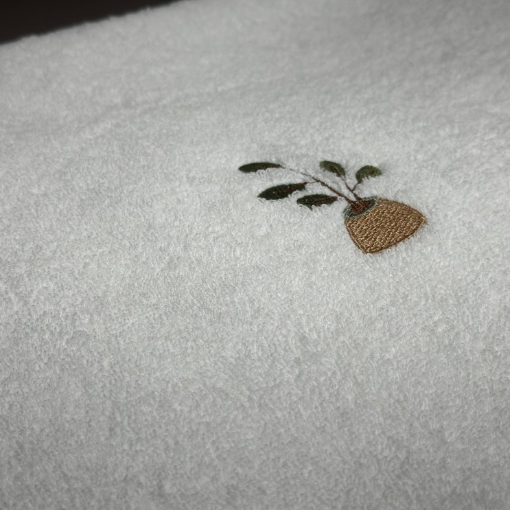 호텔타올 중에서 먼지안나는수건 다끌랑 Daclanc 40수170g
