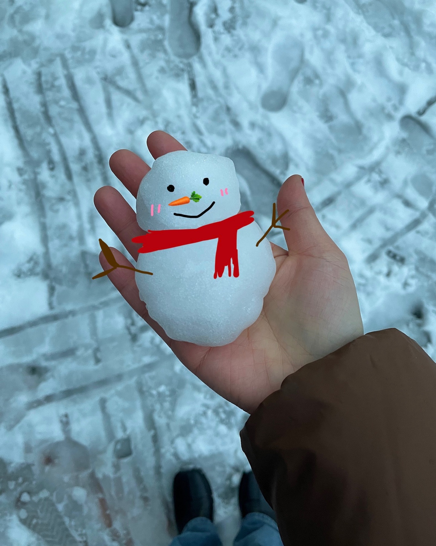 눈 펑펑 왔던 날☃️ 이제 무슨 사진을 어디서부터 올려야할 지 모르겠다🥲 여유를 주세오🙃